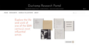 The Duchamp Research Portal Digitally Unites Three Museum Archives